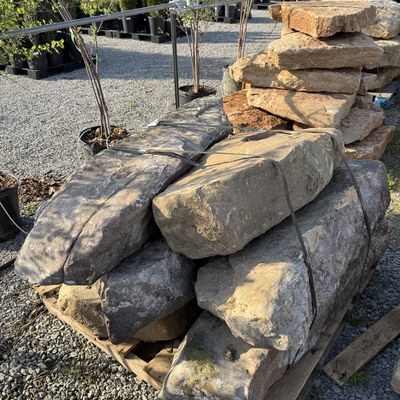 Stacked boulders