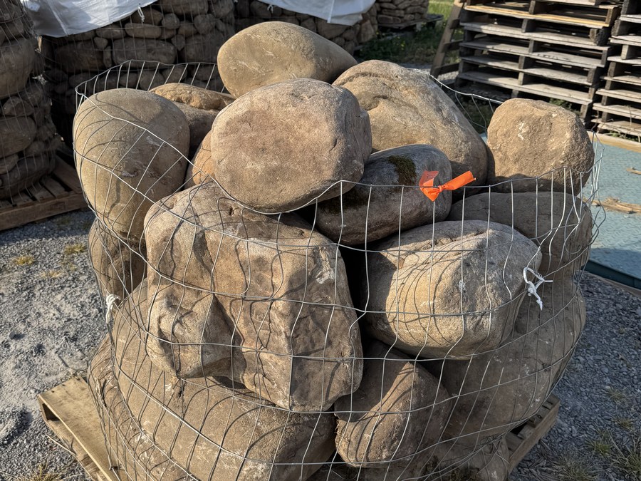 Stacked boulders